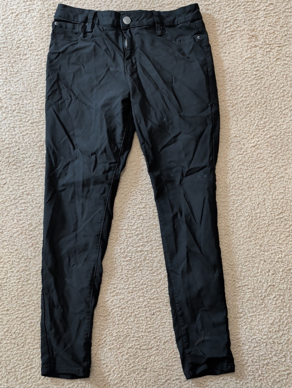 YMI Black Skinny Jeans - Stretch Slim Fit